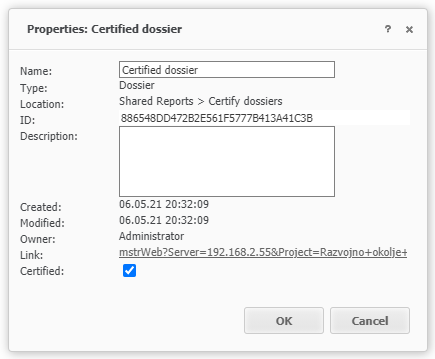 Certified
